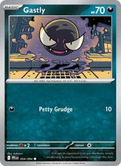 Gastly - pokemon TCG Card