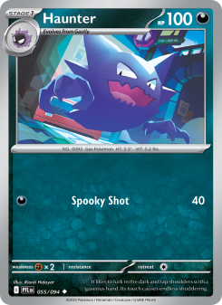 Haunter - pokemon TCG Card