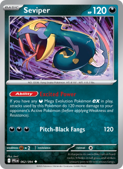 Seviper - pokemon TCG Card