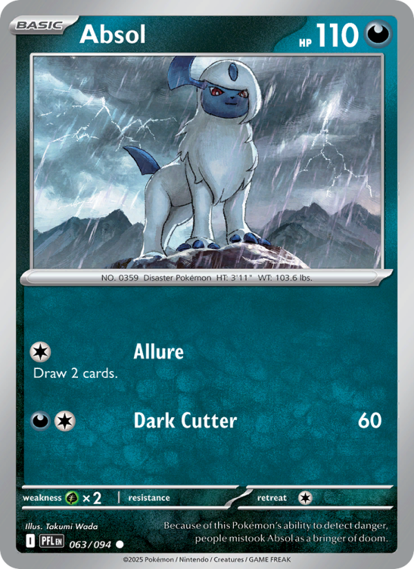 Absol - Pokémon TCG Card