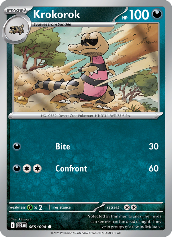 Krokorok - Pokémon TCG Card