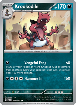 Krookodile - pokemon TCG Card