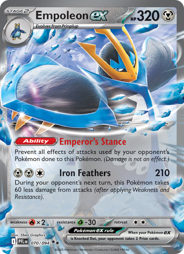 Empoleon ex - Pokémon TCG Card