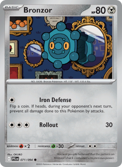 Bronzor - pokemon TCG Card