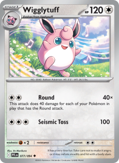 Wigglytuff - pokemon TCG Card
