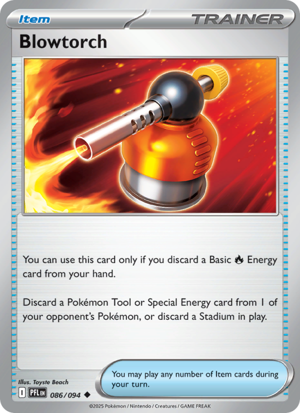 Blowtorch - Pokémon TCG Card