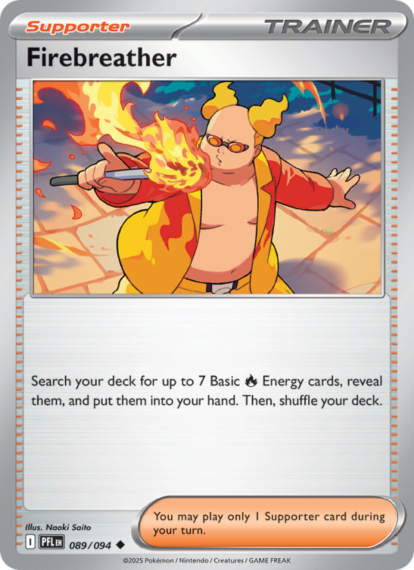 Firebreather - Pokémon TCG Card