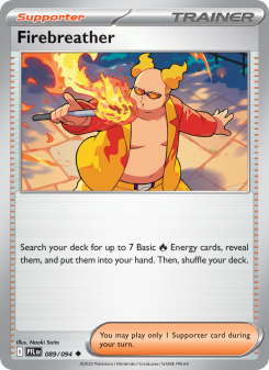 Firebreather - pokemon TCG Card