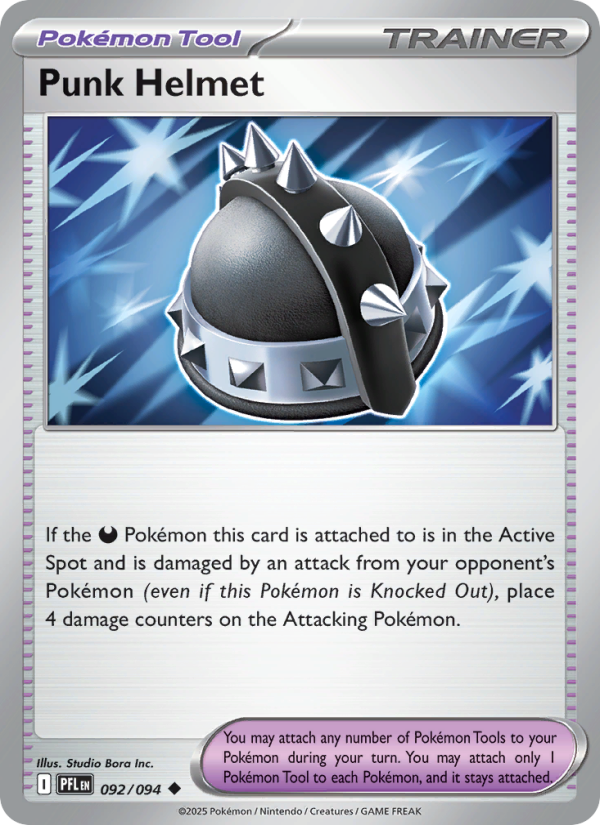 Punk Helmet - Pokémon TCG Card