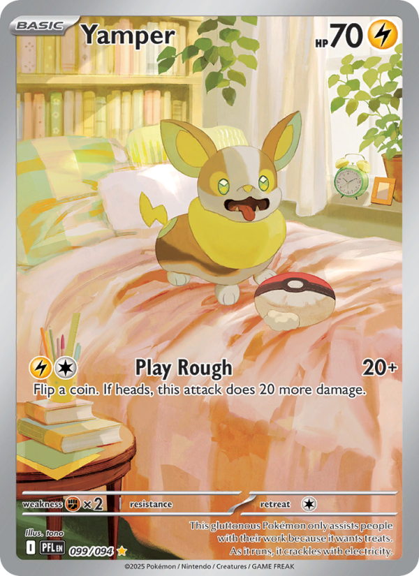 Yamper - Pokémon TCG Card