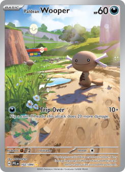Paldean Wooper - pokemon TCG Card