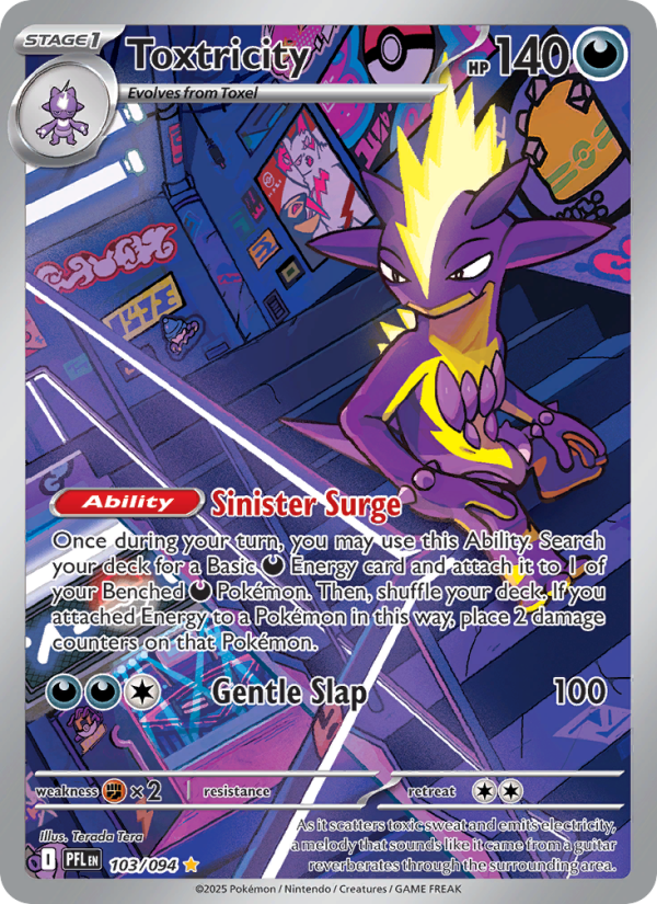 Toxtricity - Pokémon TCG Card