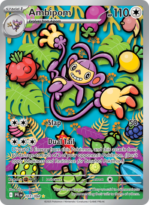Ambipom - Pokémon TCG Card