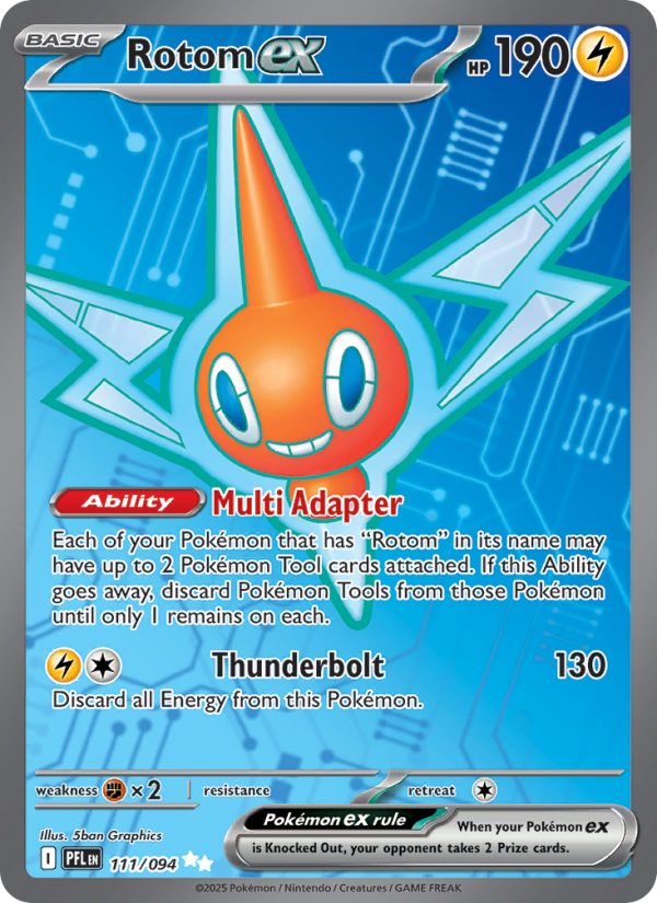 Rotom ex - Pokémon TCG Card