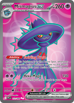 Mismagius ex - pokemon TCG Card