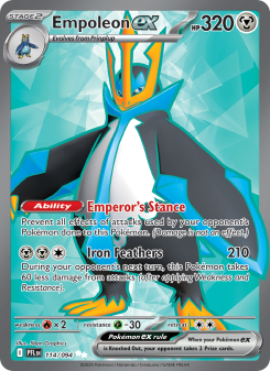 Empoleon ex - pokemon TCG Card