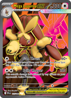 Mega Lopunny ex - pokemon TCG Card