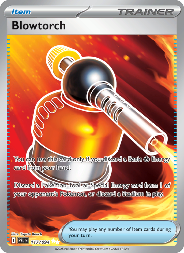 Blowtorch - Pokémon TCG Card