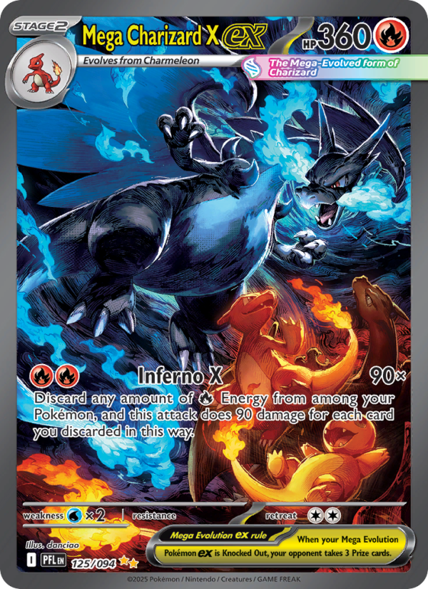 Mega Charizard X ex - Pokémon TCG Card