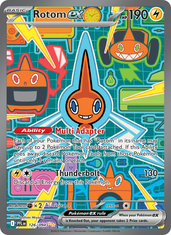 Rotom ex - Pokémon TCG Card