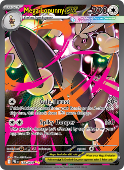Mega Lopunny ex - pokemon TCG Card