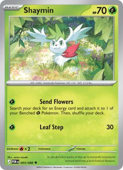Shaymin - pokemon TCG Card