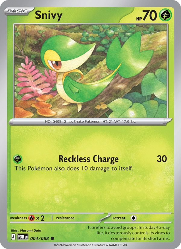 Snivy - Pokémon TCG Card