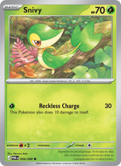 Snivy - pokemon TCG Card