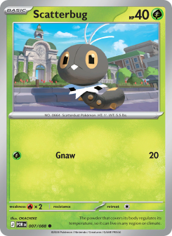 Scatterbug - pokemon TCG Card