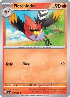 Fletchinder - pokemon TCG Card