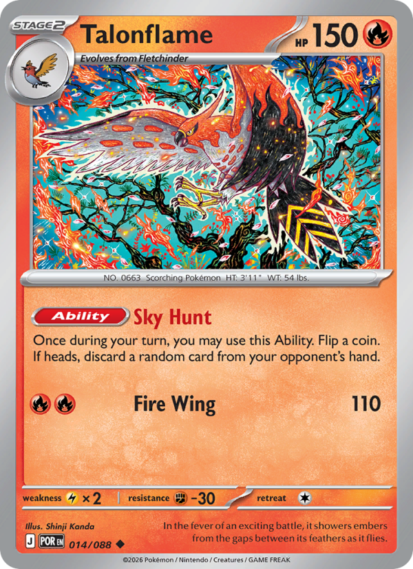 Talonflame - Pokémon TCG Card