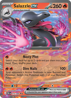 Salazzle ex - pokemon TCG Card