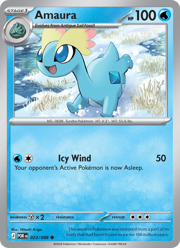 Amaura - Pokémon TCG Card