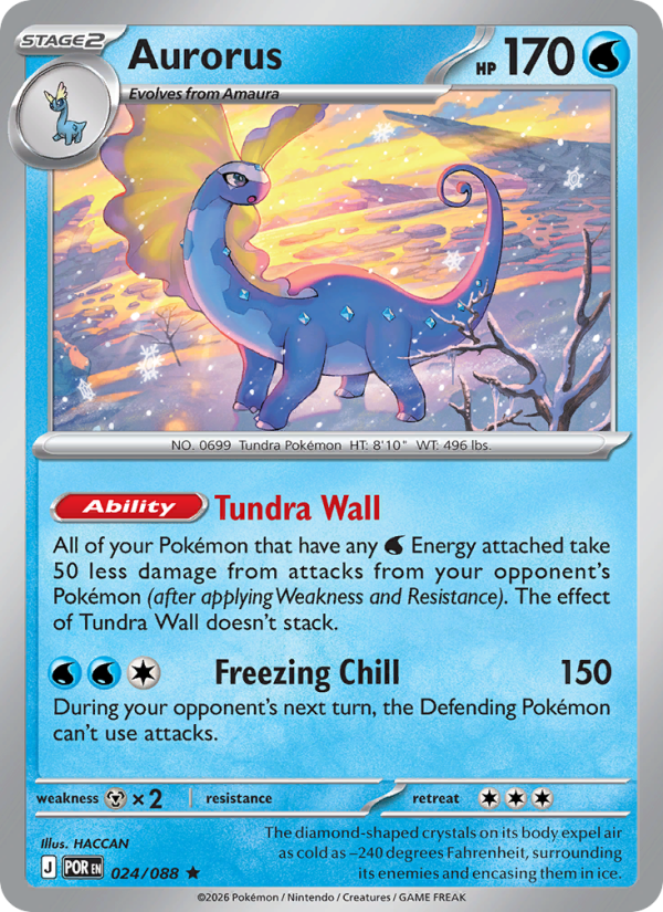Aurorus - Pokémon TCG Card