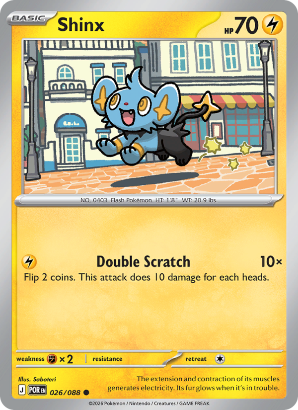 Shinx - Pokémon TCG Card