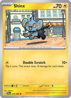 Shinx - pokemon TCG Card