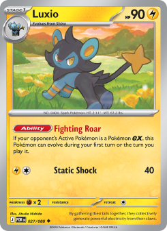 Luxio - pokemon TCG Card