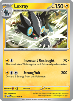 Luxray - pokemon TCG Card