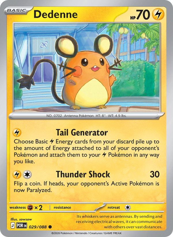 Dedenne - Pokémon TCG Card