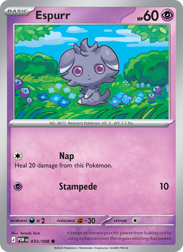 Espurr - Pokémon TCG Card