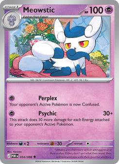 Meowstic - pokemon TCG Card