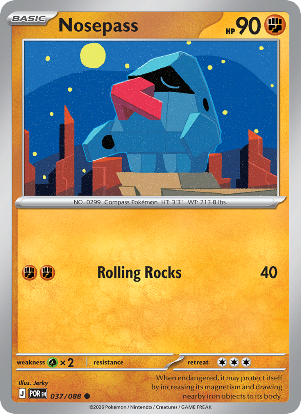 Nosepass - Pokémon TCG Card
