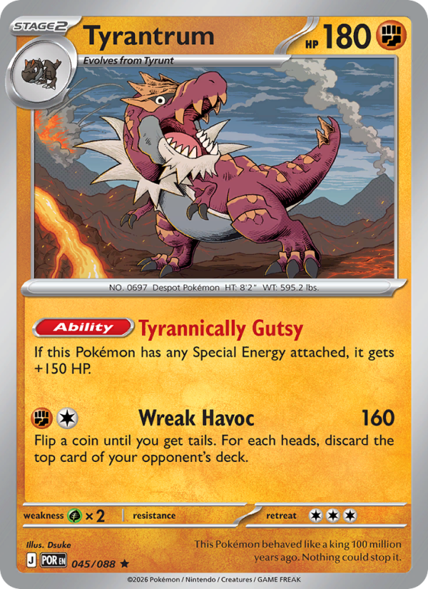 Tyrantrum - Pokémon TCG Card