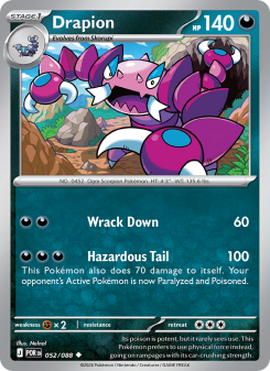 Drapion - pokemon TCG Card