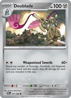 Doublade - pokemon TCG Card