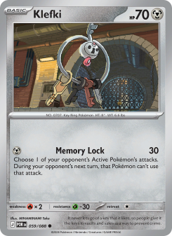 Klefki - pokemon TCG Card