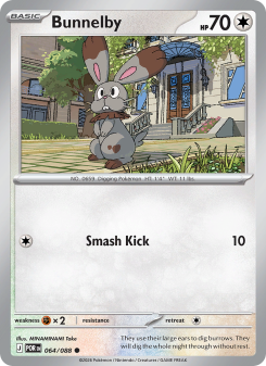 Bunnelby - pokemon TCG Card