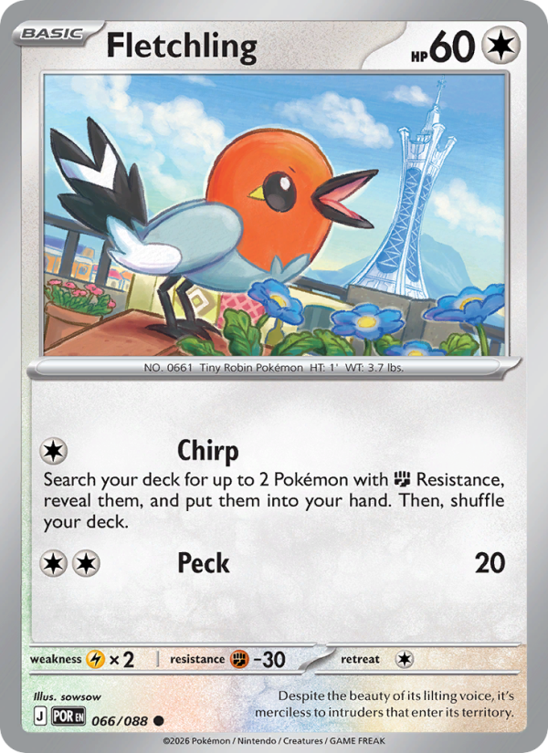 Fletchling - Pokémon TCG Card