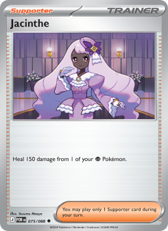 Jacinthe - pokemon TCG Card