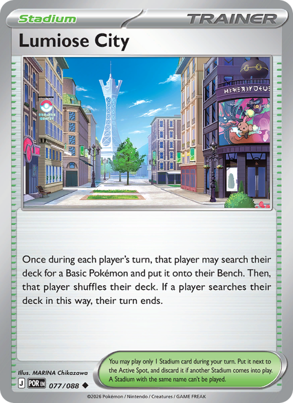 Lumiose City - Pokémon TCG Card